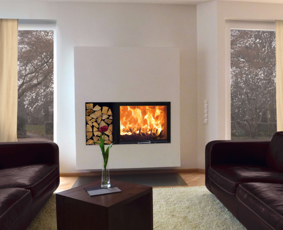 Foyers Bois AUSTRO FLAMM 75x57 S 2.0
