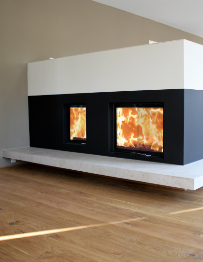 Foyers Bois AUSTRO FLAMM 45x57 K 2.0