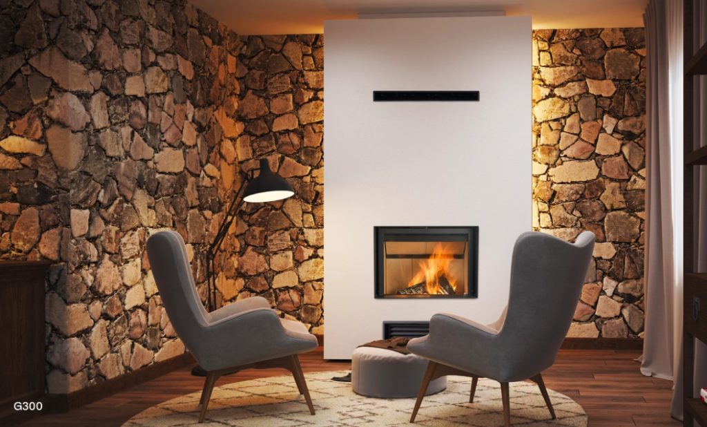 Foyers Bois ROCAL Serie G Frontal