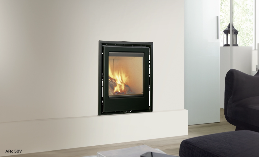 Cheminées et Inserts Bois ROCAL ARc Vertical