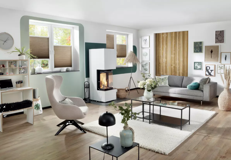 Foyers Bois CERA DESIGN KL1 acier